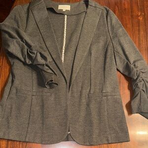 Women's Gray Blazer with stretch